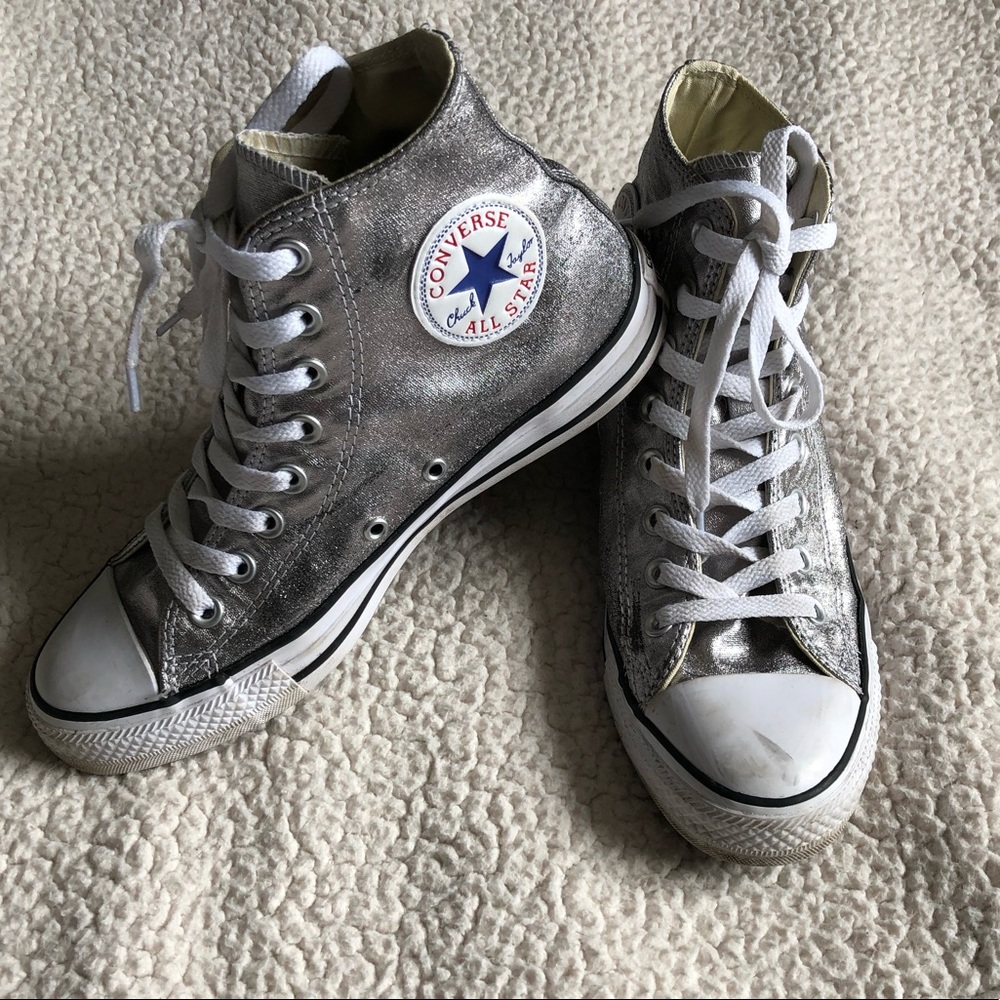 Rare Silver Converse